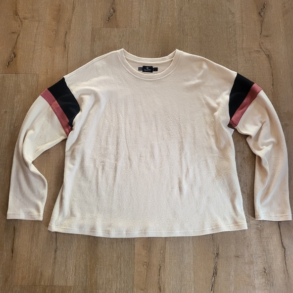 NWT VOLCOM LIVED IN LOUNGE FLEECE CREW SWEATSHIRT - Picture 2 of 8